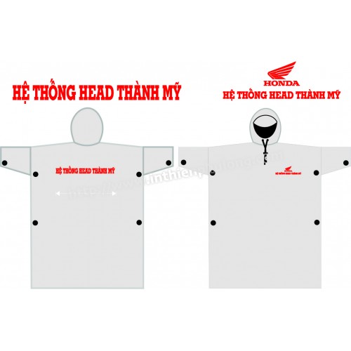 Áo mưa PVC trong